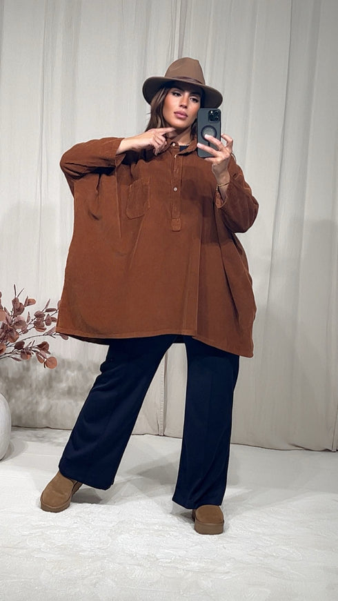 Poncho suédine LAYANA